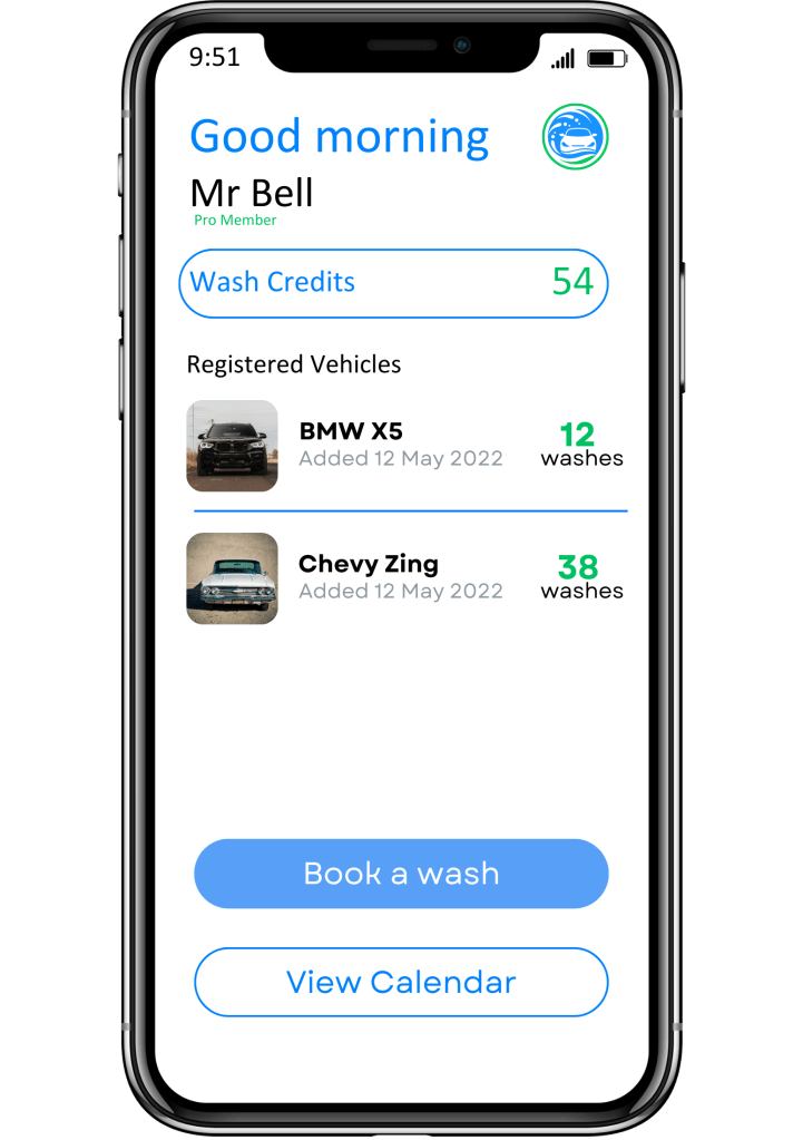 Car Wash App Development